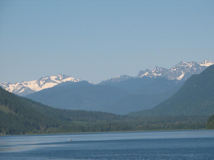 Monashee Mountains Map