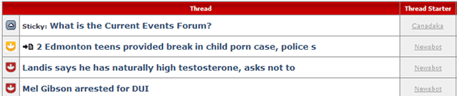 current events forum