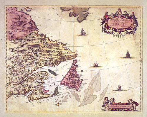 Eastern Canada, 1662
An early map of Eastern Canada