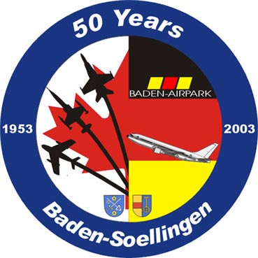 This is the badge of the Royal Canadian Air Force Museum in Baden-Soelling in Germany. Until 1994, there was the base of the 40th squaron.