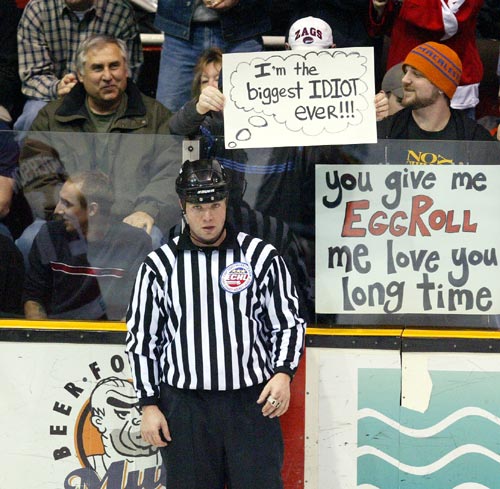 Linesman abuse