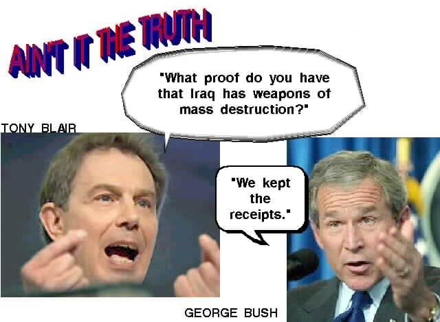 Blair and Bush