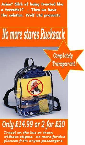 No more stares Backpack
