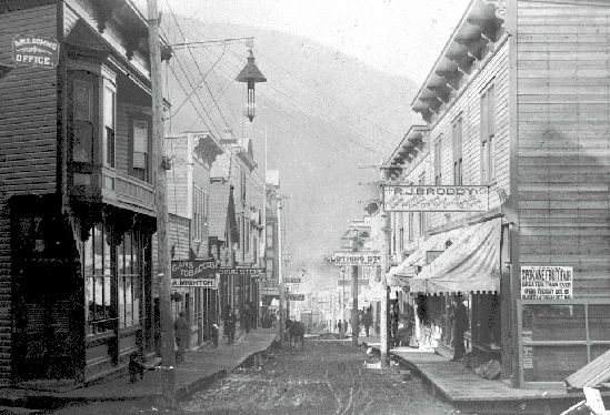 Known in the 1890s at the Monte Carlo of North America, the City of Sandon lies in the Selkirk Mountain Range high in the heart of the Silvery Slocan. Famed for its unbelievably rich deposits of silver-lead ore, following the 1891 discovery of silver by Eli Carpenter and Jack Seaton, thousands of men soon filled the small valley almost to bursting.

