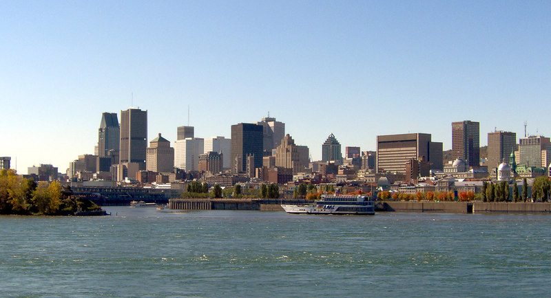 Montreal skyline...