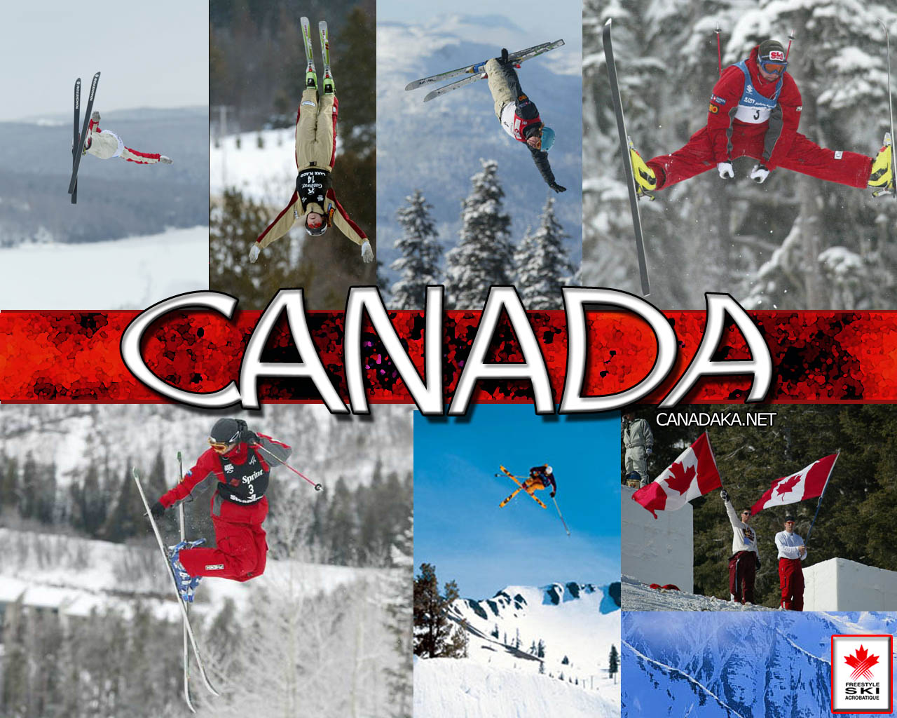 Canadian freestyle sking