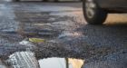 As snow recedes, potholes become Vancouver's new traffic challenge