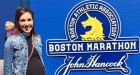 8 months pregnant, Moncton runner finishes Boston Marathon
