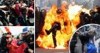 MAY DAY CARNAGE: Havoc across Europe as protestors clash with police in violence scenes