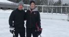 Playing pickup with a champion: Sidney Crosby surprises Quebec teen at local hockey rink