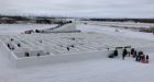 Massive Manitoba snow maze vying for world record
