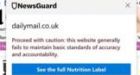 Daily Mail demands browser warning U-turn