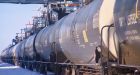 Alberta crude exports by rail uneconomic amid output cuts, Suncor VP says