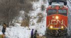 Close to a breaking point: Rail blockades hit struggling Alberta pork, grain farmers