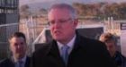 Australian man interrupts PM Morrison to say 'get off my lawn'