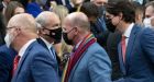 MPs embrace after bill to ban conversion therapy passes unanimously in House
