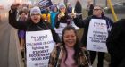 55,000 Ontario education workers walk off the job as indefinite strike begins