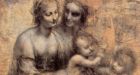 Did Da Vinci hide God's face in painting?
