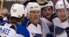 Blues snap winless streak in Toronto