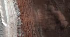 Spacecraft photographs avalanches on Mars