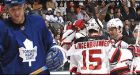 Parise scores twice to sink Maple Leafs