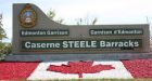 Military police investigate soldier's death on Edmonton Canadian Forces base