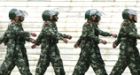 Chinese troops converge in Tibetan areas
