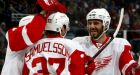 Red Wings rout Avalanche for series sweep