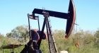 Man drilling for oil in his backyard