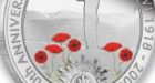 Mint issues new fade-proof poppy coin