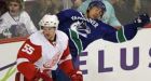 Red Wings' power play KO's Canucks