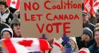 Opposing coalition rallies cry out across Canada