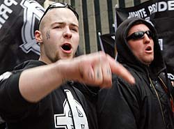 Violence erupts at 'White Power' march