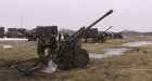 Gunners practice firing live ammo with C3 Howitzer