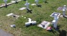 Port Alberni war grave markers destroyed