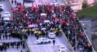 Tamil protest blocks Toronto highway