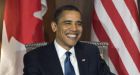 Obama enjoying honeymoon with Canadians