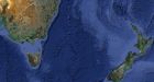 Quake stretched New Zealand toward Australia