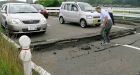 Strong earthquake hits off southern Japanese coast