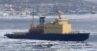 Cruise ship breaks through sea ice in Antarctica