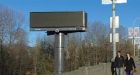 Squamish billboard goes up near Burrard Bridge