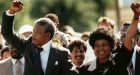 South Africans celebrate 20th anniversary of Mandela's release after 27 years in prison