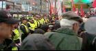Police block anti-Olympic protesters