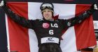 Robertson wins silver in snowboard cross