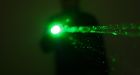 Lasers aimed at N.S. aircraft