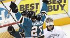 Sharks down Canucks in West battle