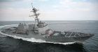 U.S. destroyer chases pirates who fire RPGs at ship