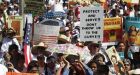 Protesters march against Arizona immigration law