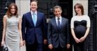 Cameron holds 'warm' talks with Sarkozy at No 10