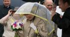 Queen arrives in rainy Halifax for 9-day tour